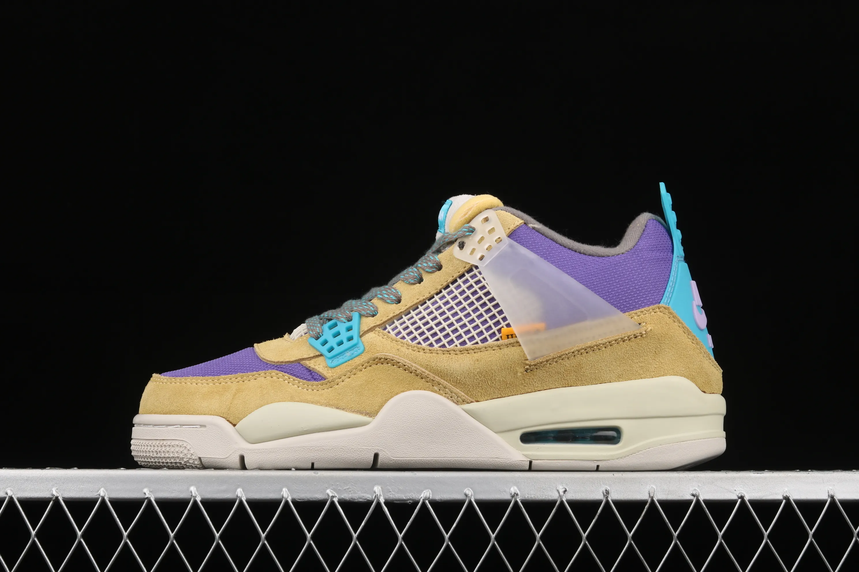 All categories Air Jordan Jordan series basketball shoes Air Jordan 4 G version Air Jordan 4 Retro SP AJ4 Joe 4 joint yellow and purple desert DJ5718-300